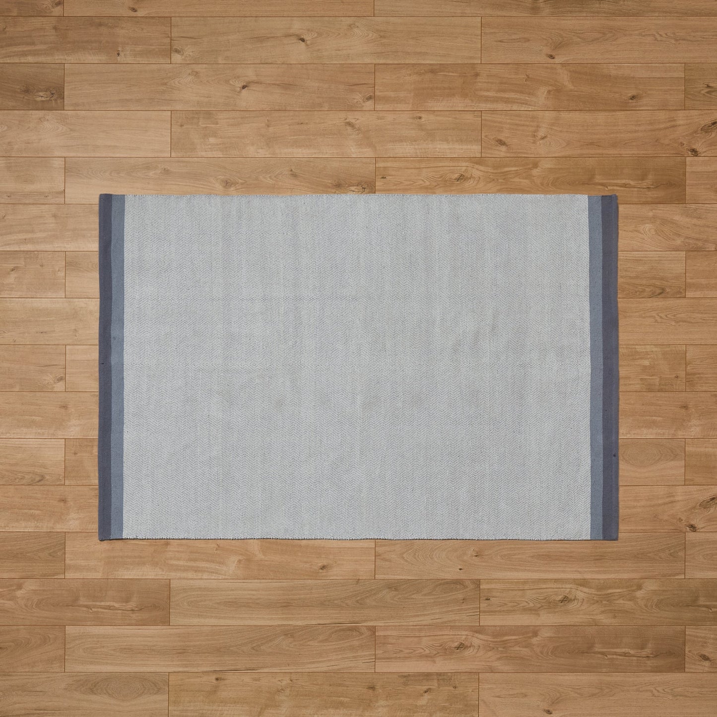 Elston Cotton Rug - Mist Grey - 160cm x 230cm