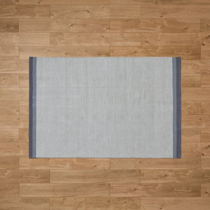 Elston Cotton Rug - Mist Grey - 160cm x 230cm