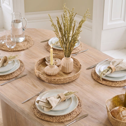 Octavia 220cm Limewash Dining Table - Laura James 