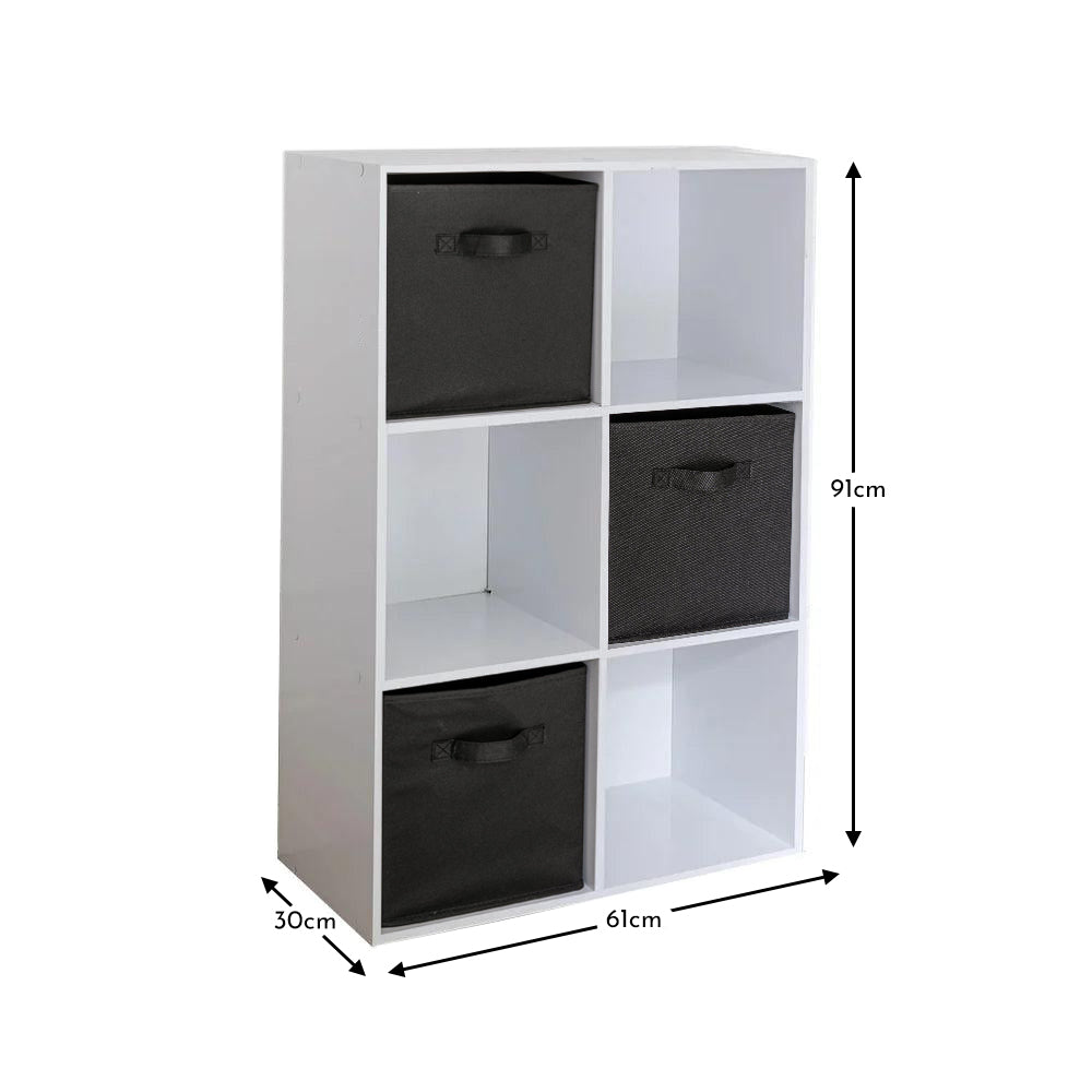 6-cube-white-bookcase-wooden-display-unit-shelving-storage-bookshelf-shelves-black-basket-laura-james-7