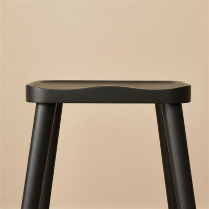 Silvester Bar Stool - Black Oak