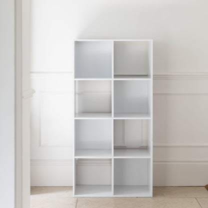 8 Cube Storage Unit in White - Laura James