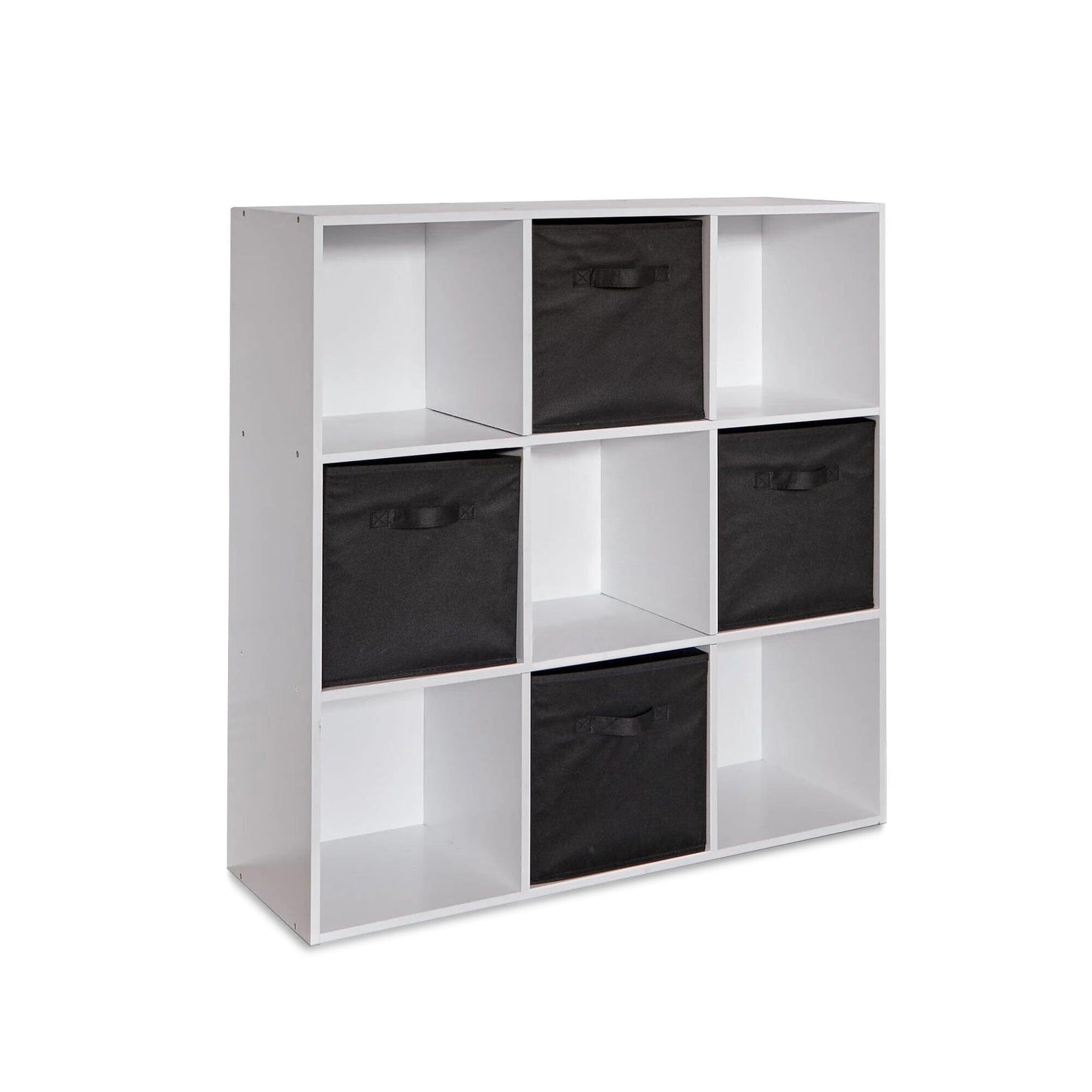 9 Cube Storage Unit / White Bookcase - Laura James