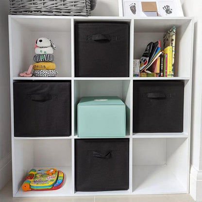 9 Cube Storage Unit / White Bookcase - Laura James