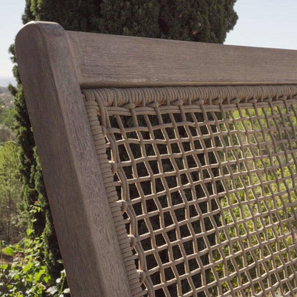 Akira Wooden Rope Folding Bench - Laura James