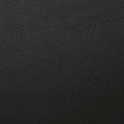 Amelia Black Wood Dining Table - Non Extendable