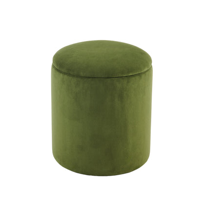 Abigail Storage Pouffe/Footstool - Fern Green - Laura James