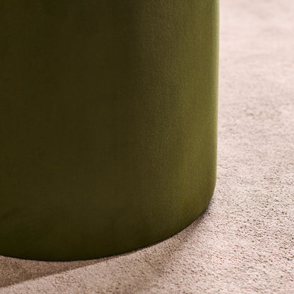 Abigail Storage Pouffe/Footstool - Fern Green - Laura James