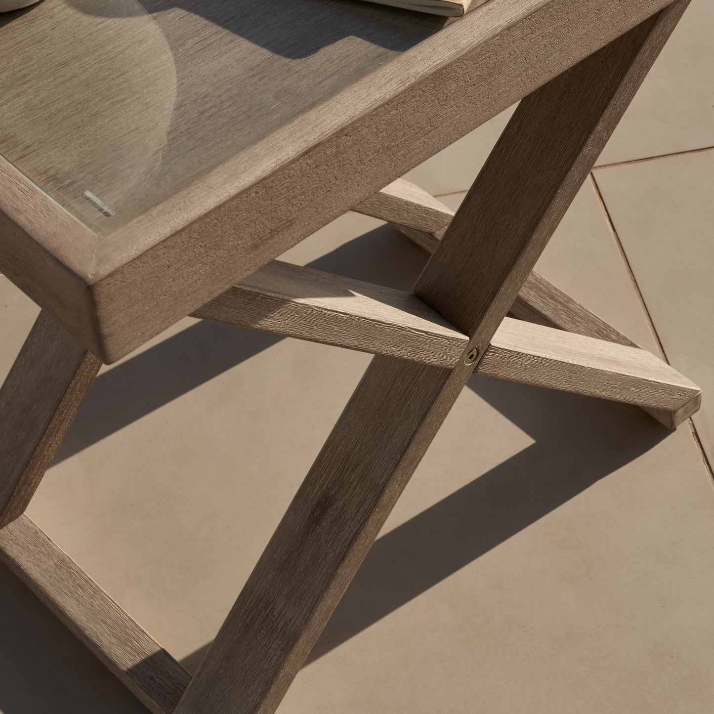 Akira Glass Garden Side Table - Laura James