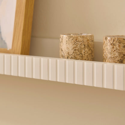 Alba 100cm Picture Ledge - White - Laura James