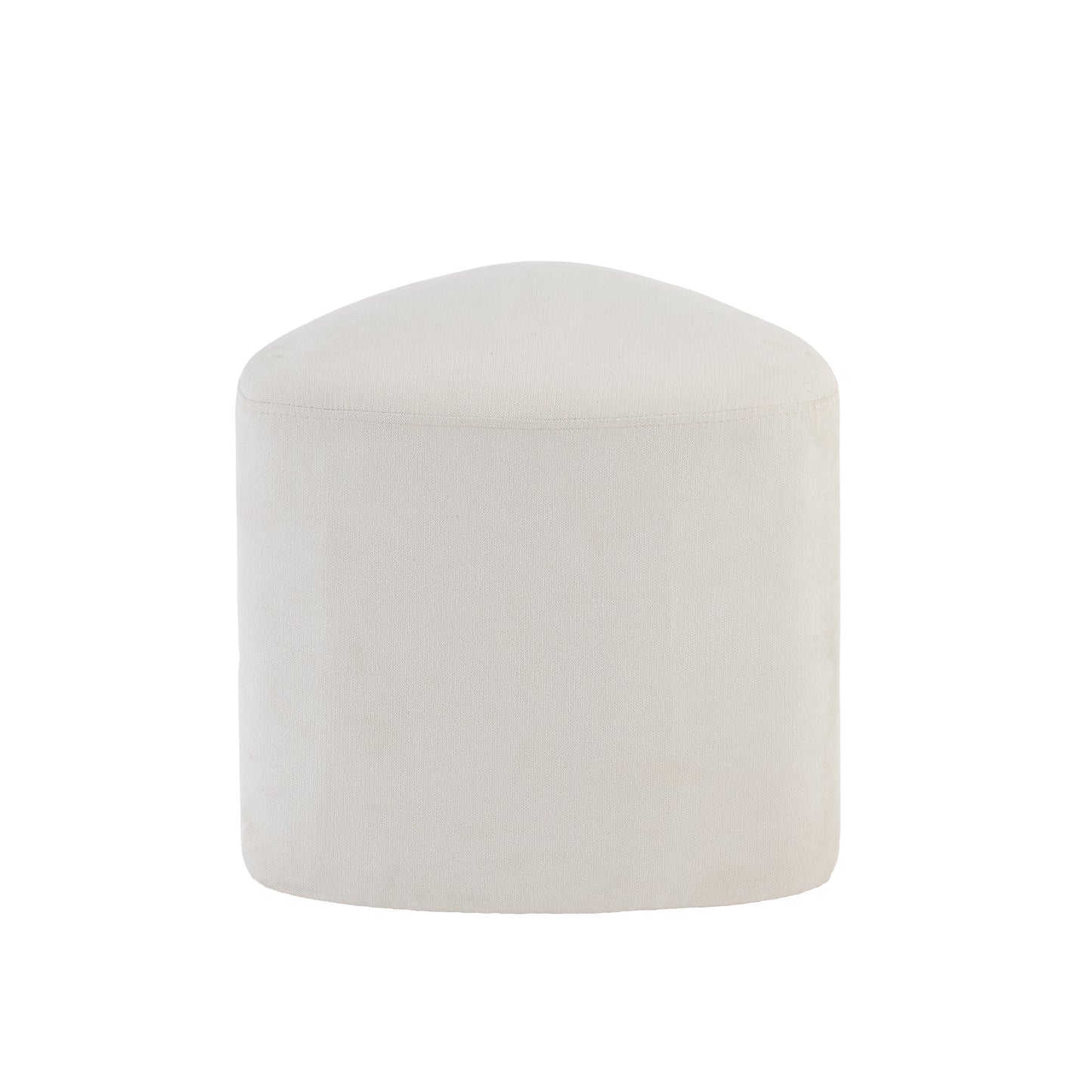Alder Footstool - Ivory - Laura James