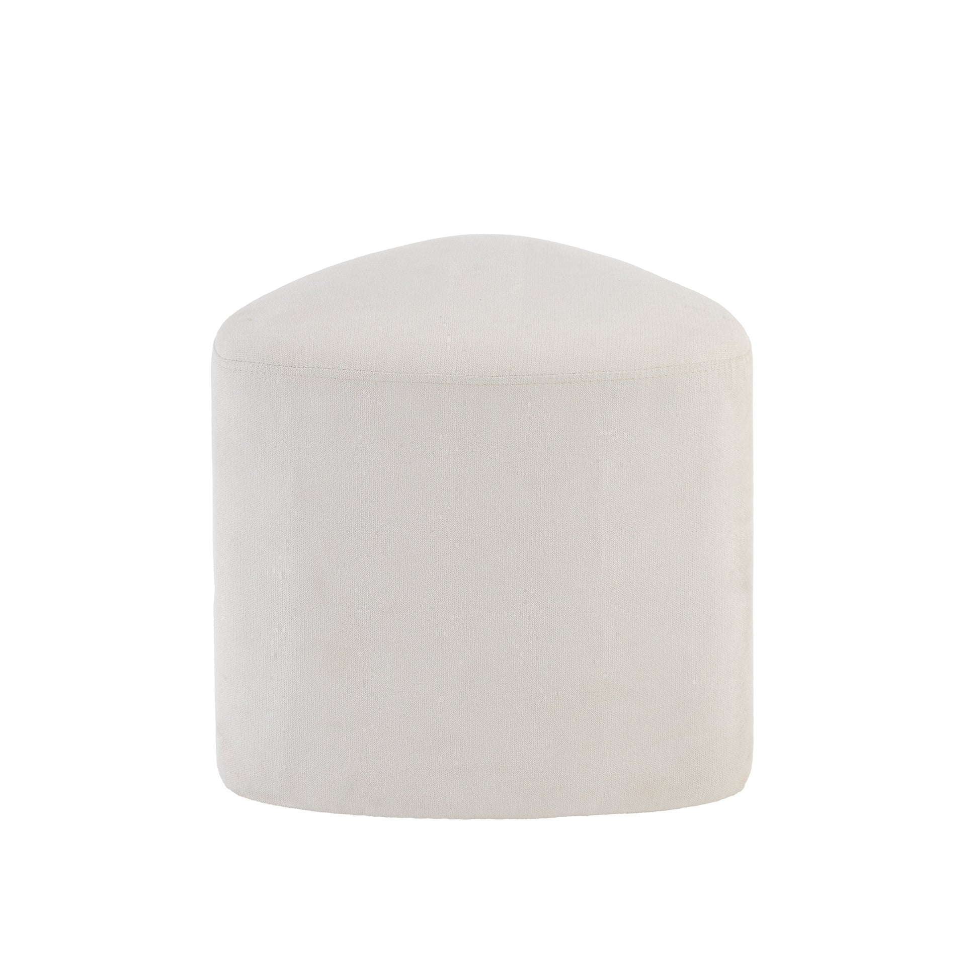 Alder Footstool - Ivory - Laura James