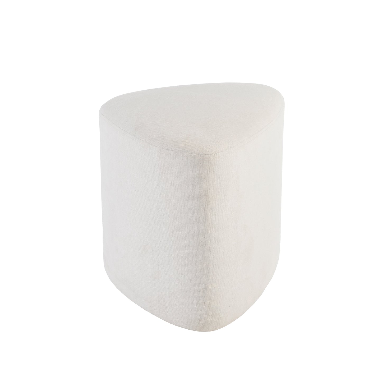 Alder Footstool - Ivory - Laura James