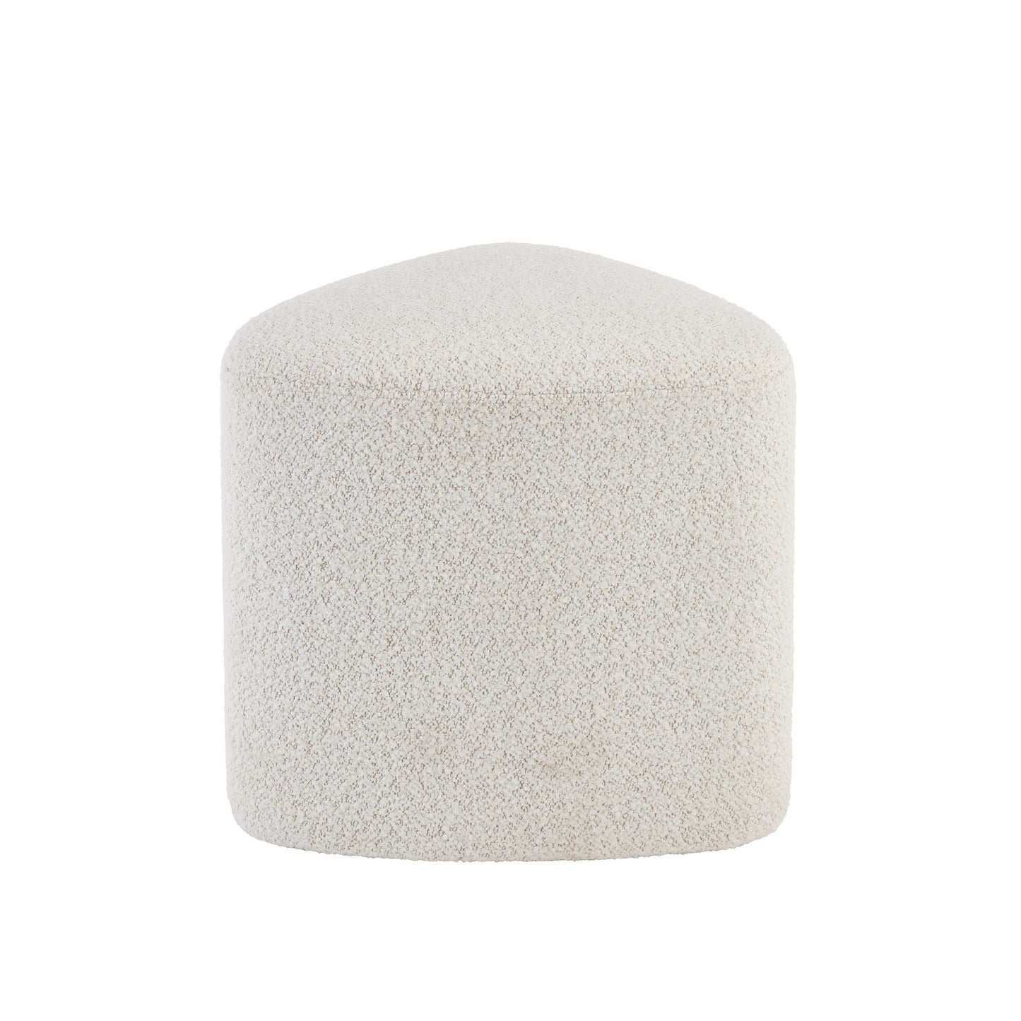 Alder Footstool - Oat Boucle - Laura James