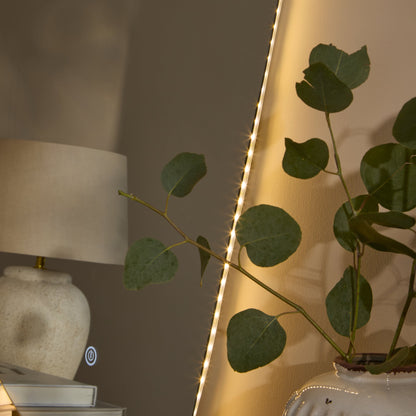 Alder 86x52cm Glass LED Pebble Mirror - Frameless