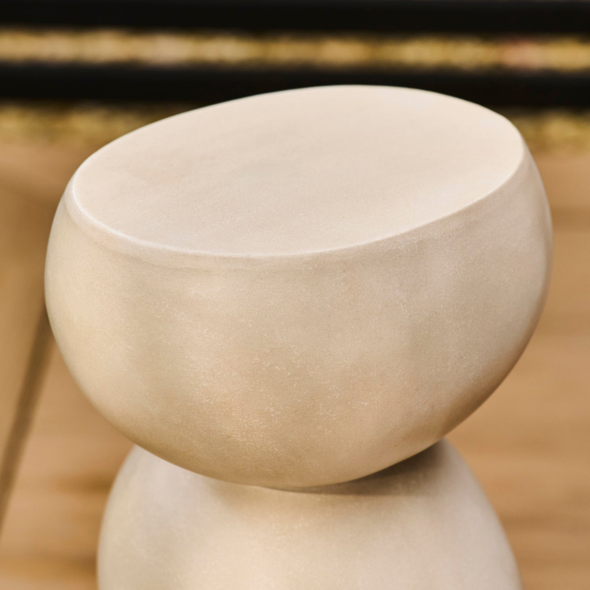 Alder Concrete Garden Coffee Table - Sand