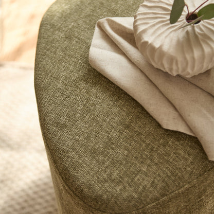 Alder Footstool - Moss Green - Laura James