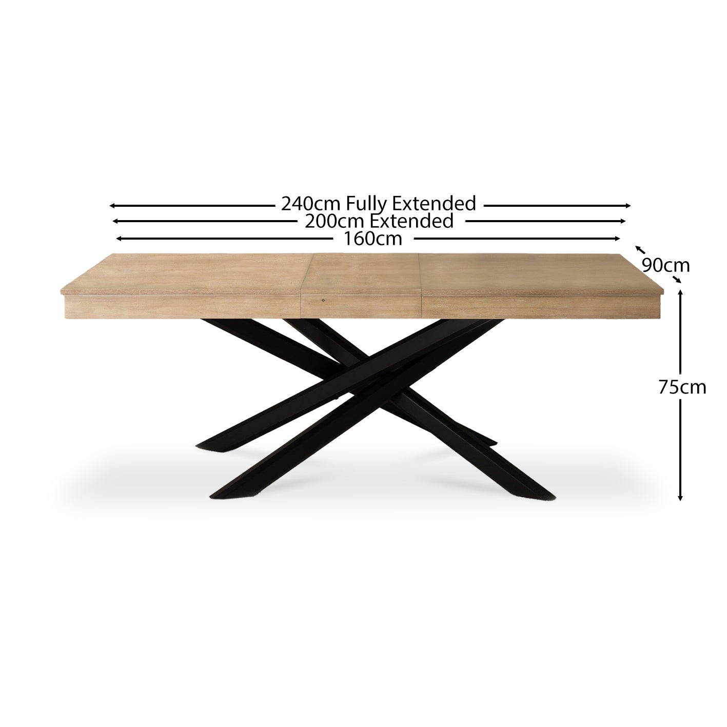 Amelia-pale-oak-extendable-dining-table-black-legs-dims