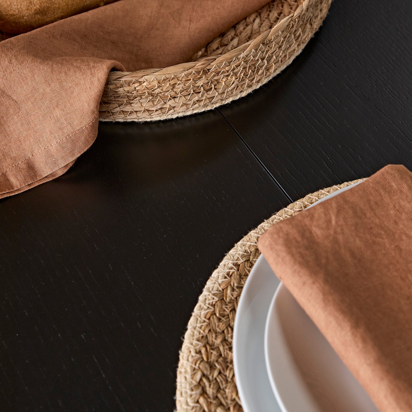 Amelia Black Oak Oval Extending Dining Table Set - 6 Seater - Ella Black Oak Carver Chairs - Laura James 