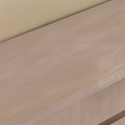 Asha Small Radiator Cover - Chalked Mango Wood - Laura James 