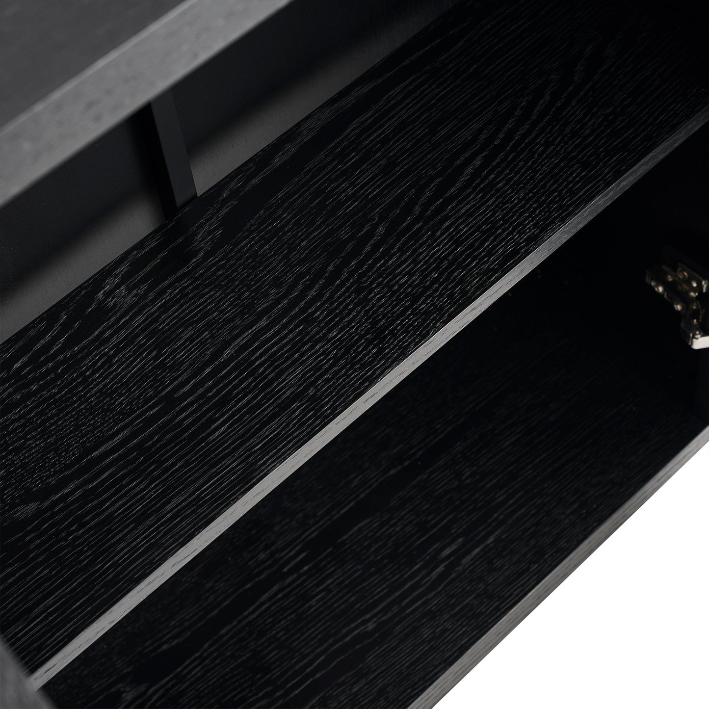 Astrid 2 Door Small Sideboard - Black Oak - Laura James