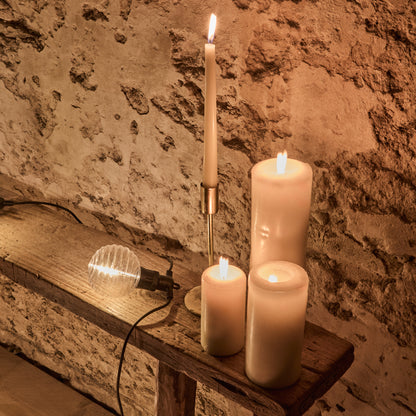 Carnaby 10 Bulb Garden String Lights - Extendable - Beehive Bulb - Laura James