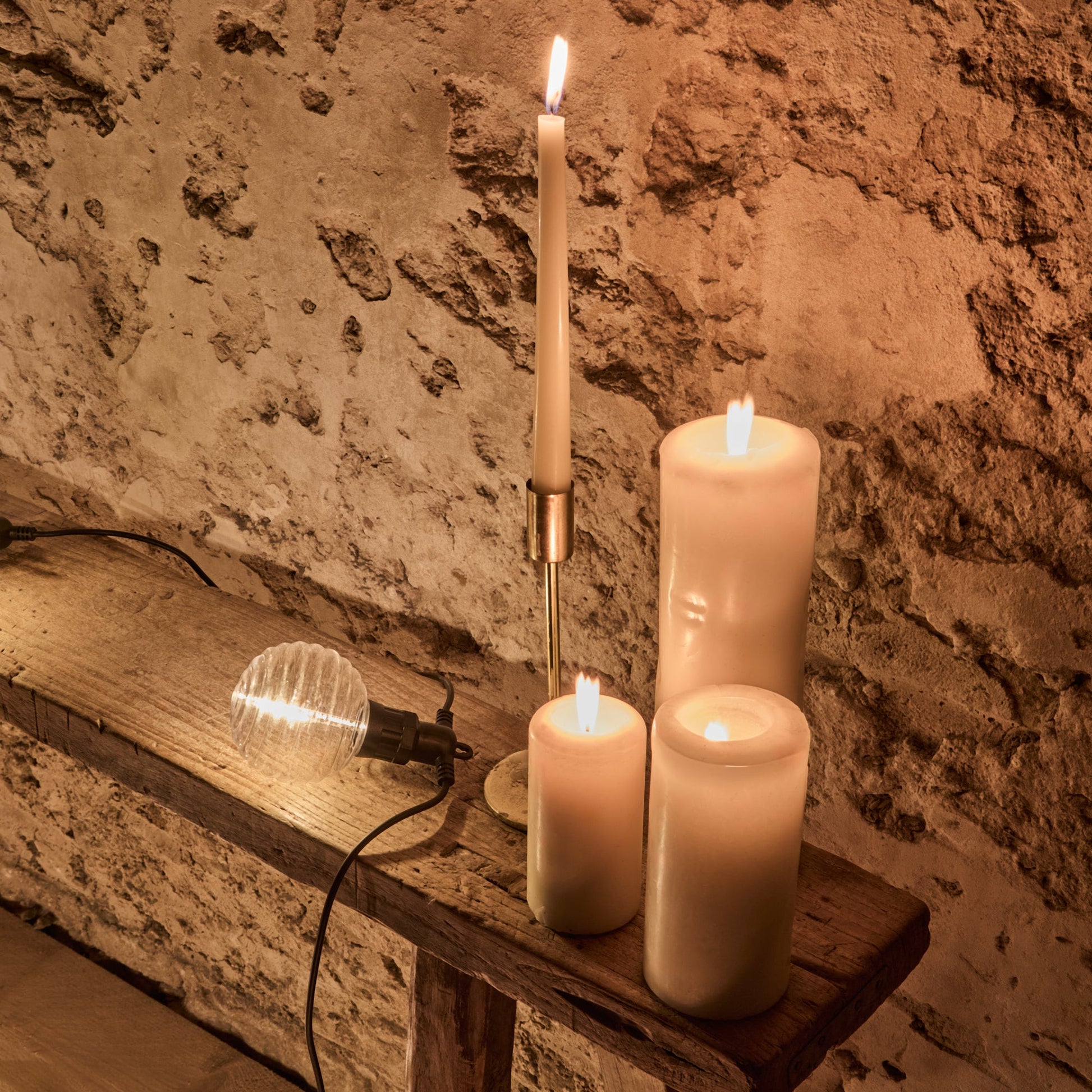 Carnaby 10 Bulb Outdoor String Lights - Extension Kit - Beehive Bulb - Laura James