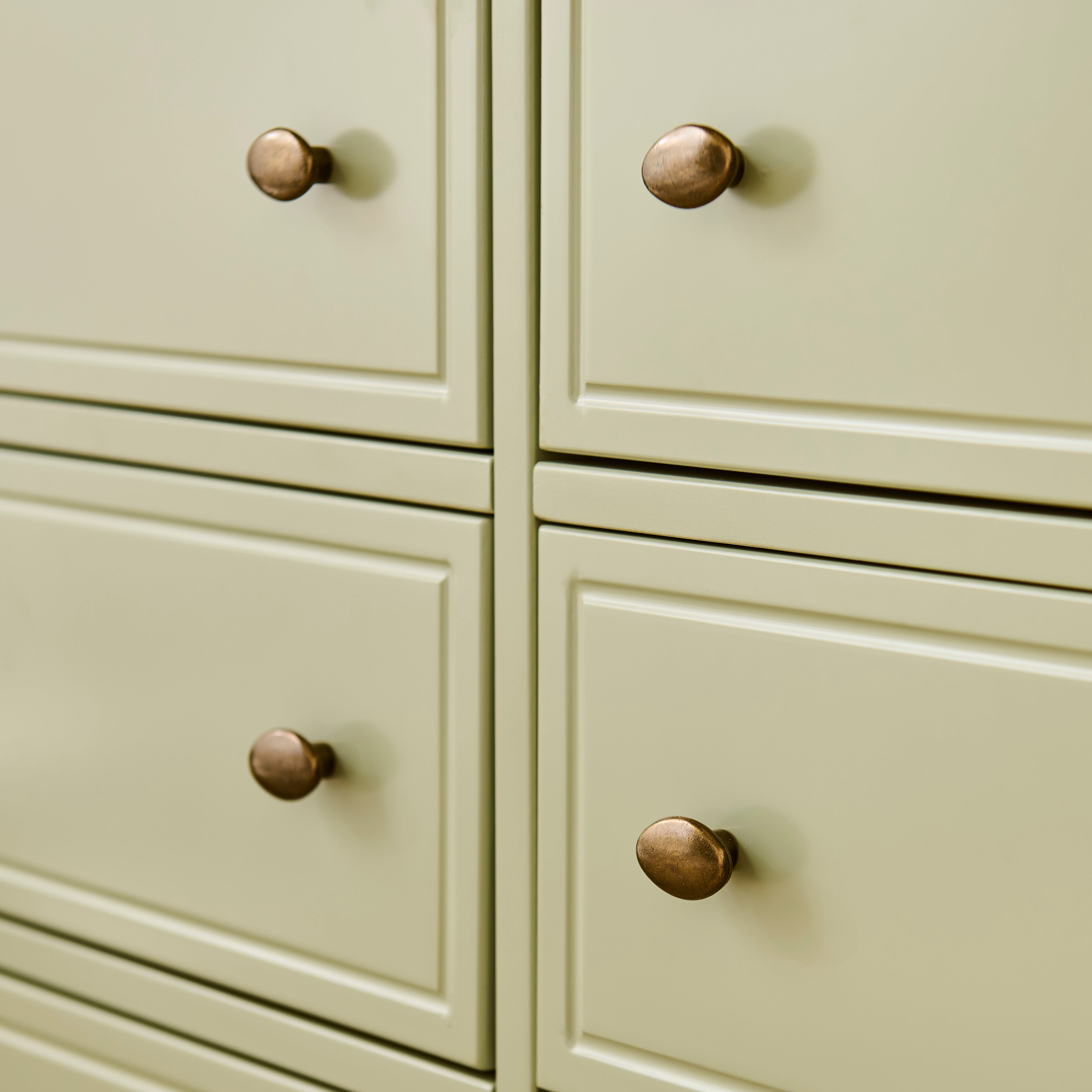 Aubrey 6 Drawer Chest of Drawers - Pistachio Green – Laura James