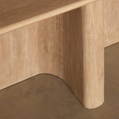 Bastian 220cm Limewash Dining Table - Laura James 
