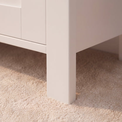 Bampton 2 Door Sideboard - Alabaster White - Laura James 