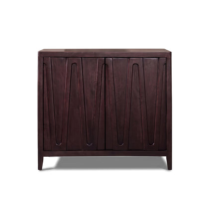 Bastian 2 Door Sideboard - Coffee Brown Mango Wood
