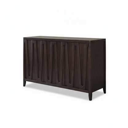 Bastian 3 Door Sideboard - Coffee Brown Mango Wood