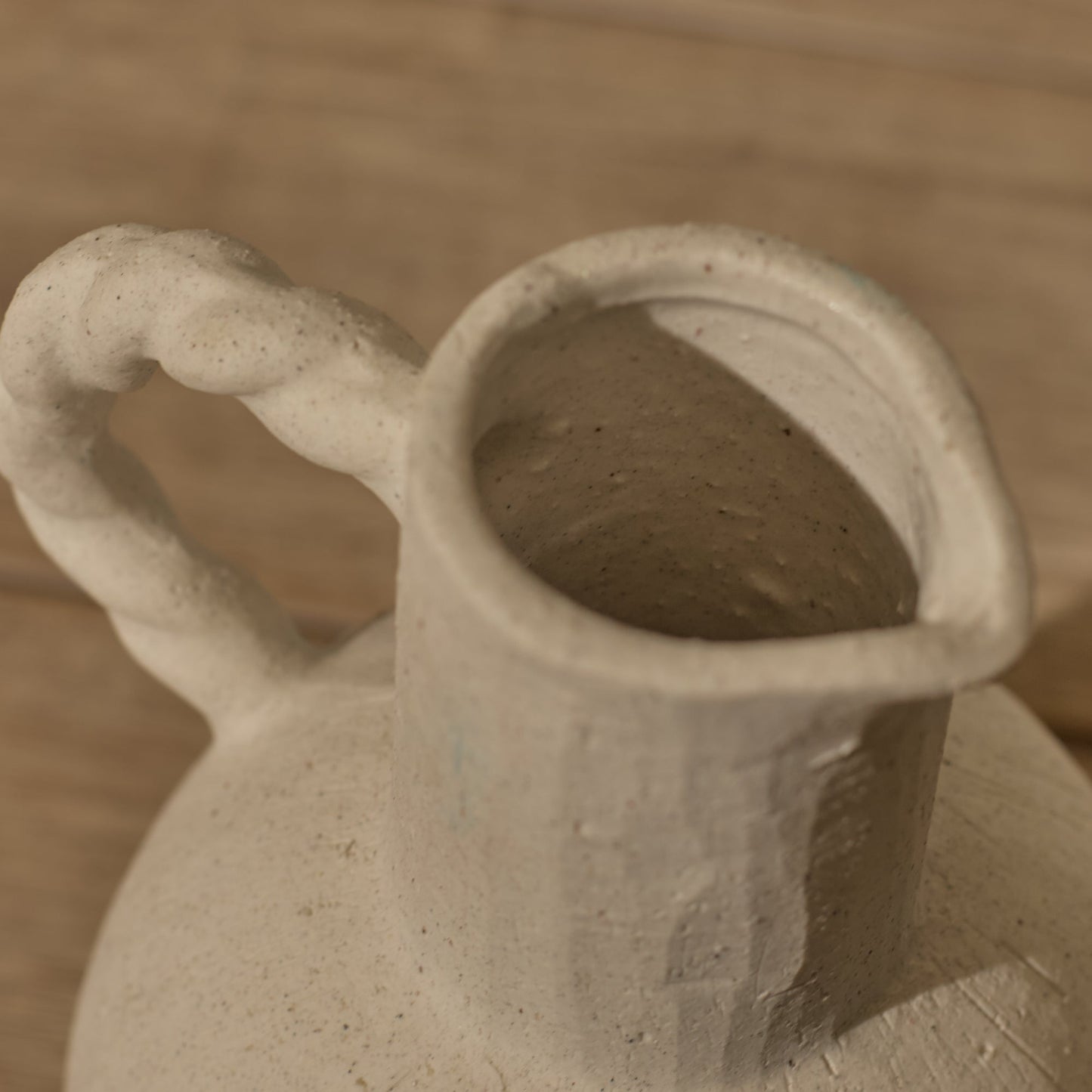 Bayswater 20cm Ceramic Jug - Beige - Laura James