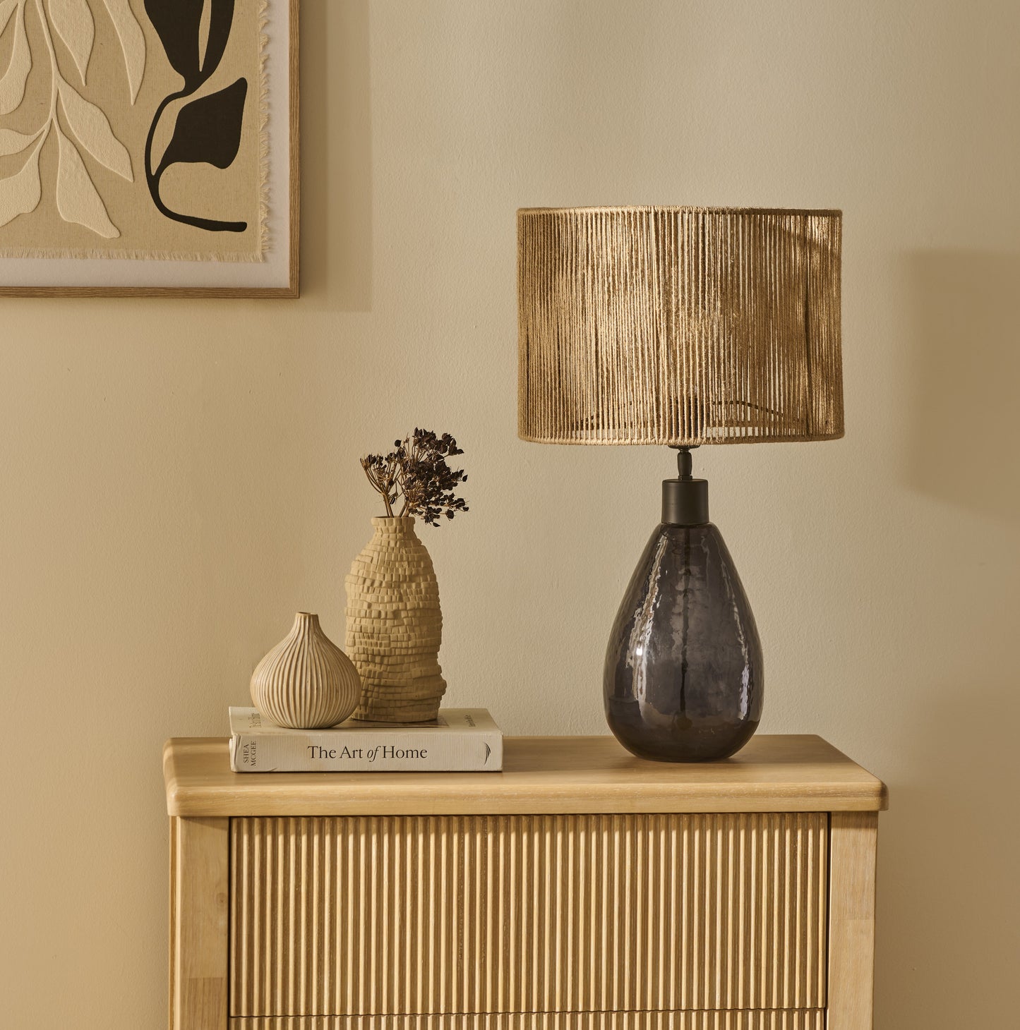 Breamore_30cm_Glass_Wide_Table_Lamp_Base_Dark_Grey-4 - Laura James