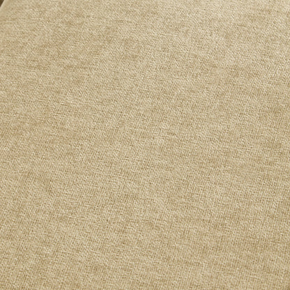 Breccan 110cm Footstool Coffee Table - Mink Taupe - Whitewash Oak Legs - Laura James
