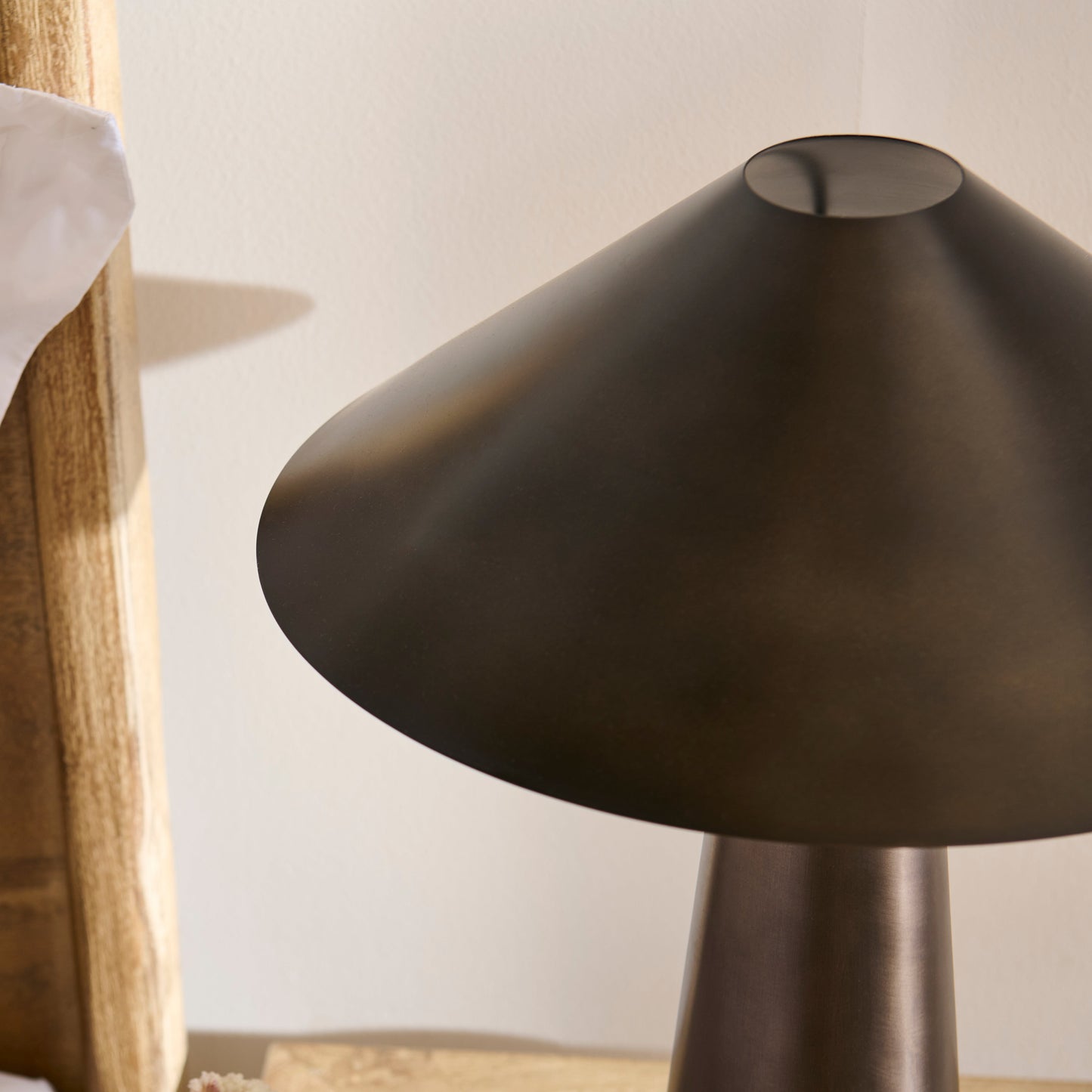 Brockhill 51cm Metal Table Lamp - Bronze - Laura James