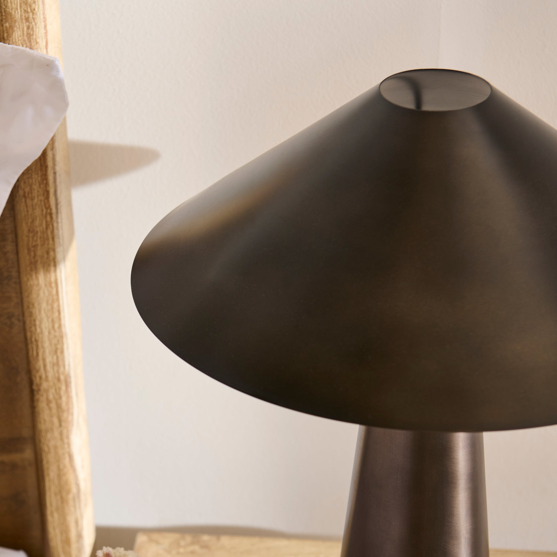Brockhill 51cm Metal Table Lamp - Bronze - Laura James