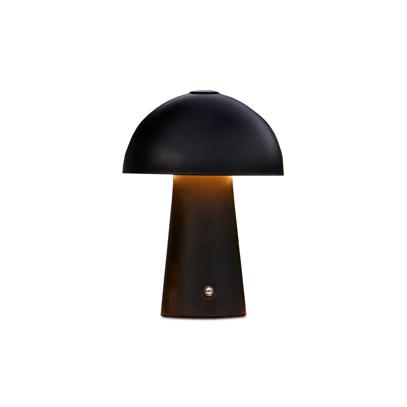 Brockhill 22cm Rechargeable Lamp - Anthracite Grey - Laura James 