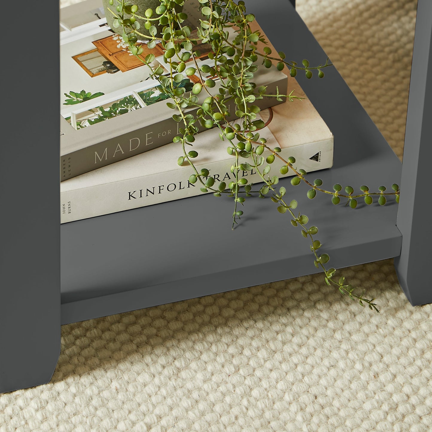 Chatsworth Side Table - Slate Grey - Laura James