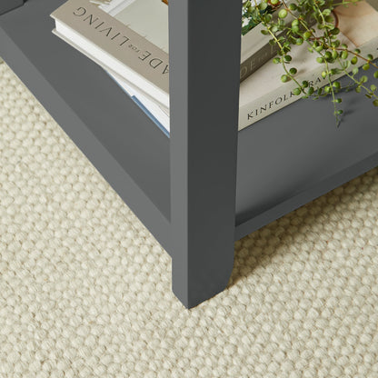 Chatsworth Side Table - Slate Grey - Laura James