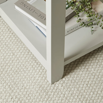 Chatsworth Side Table - Linen Grey - Laura James 