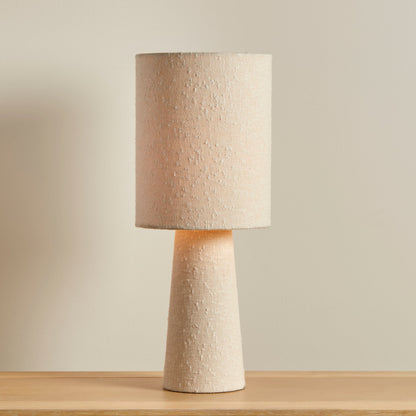 Chattendon 50cm Table Lamp - Ivory Boucle