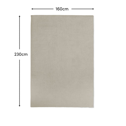 Camden Natural Wool Rug - 160x230cm - Laura James