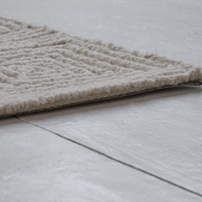 Camden Natural Wool Rug - 160x230cm - Laura James