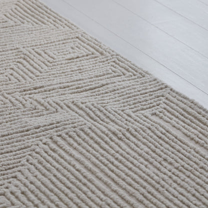 Camden Natural Wool Rug - 160x230cm - Laura James
