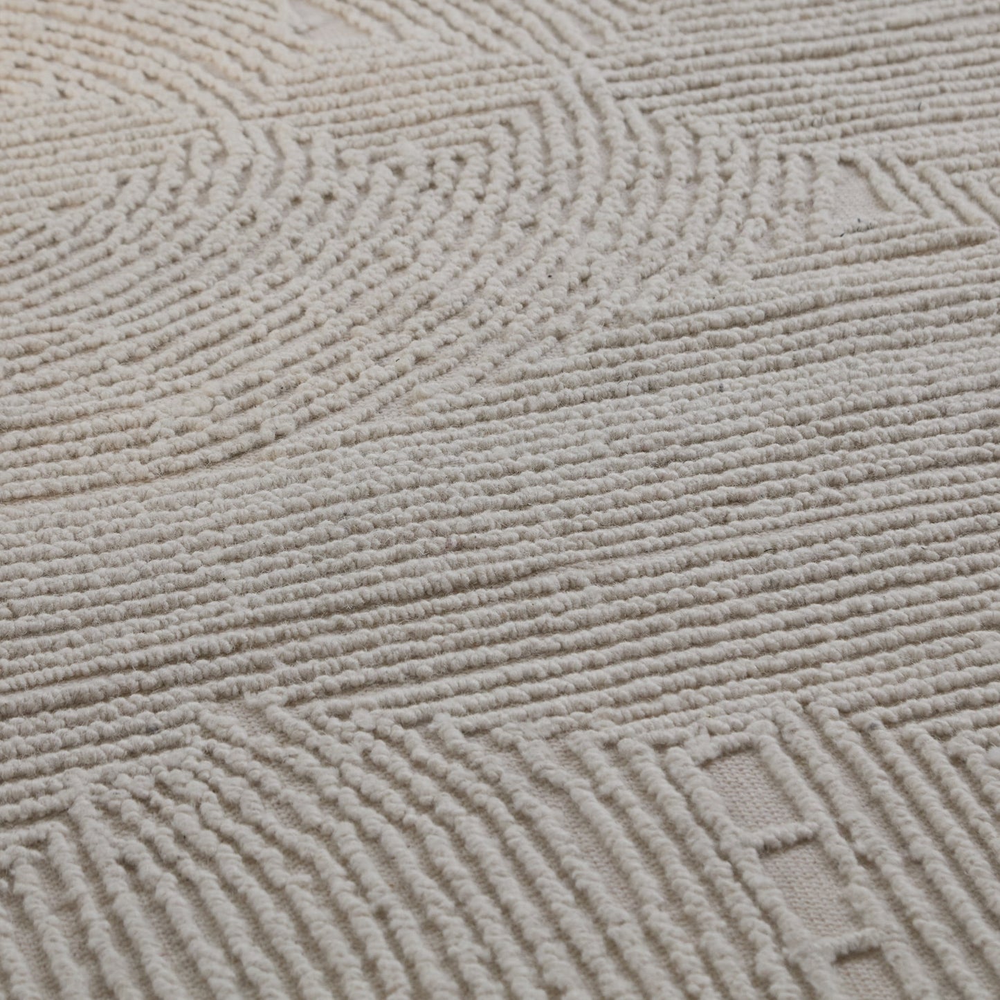 Camden Natural Wool Rug - 160x230cm - Laura James