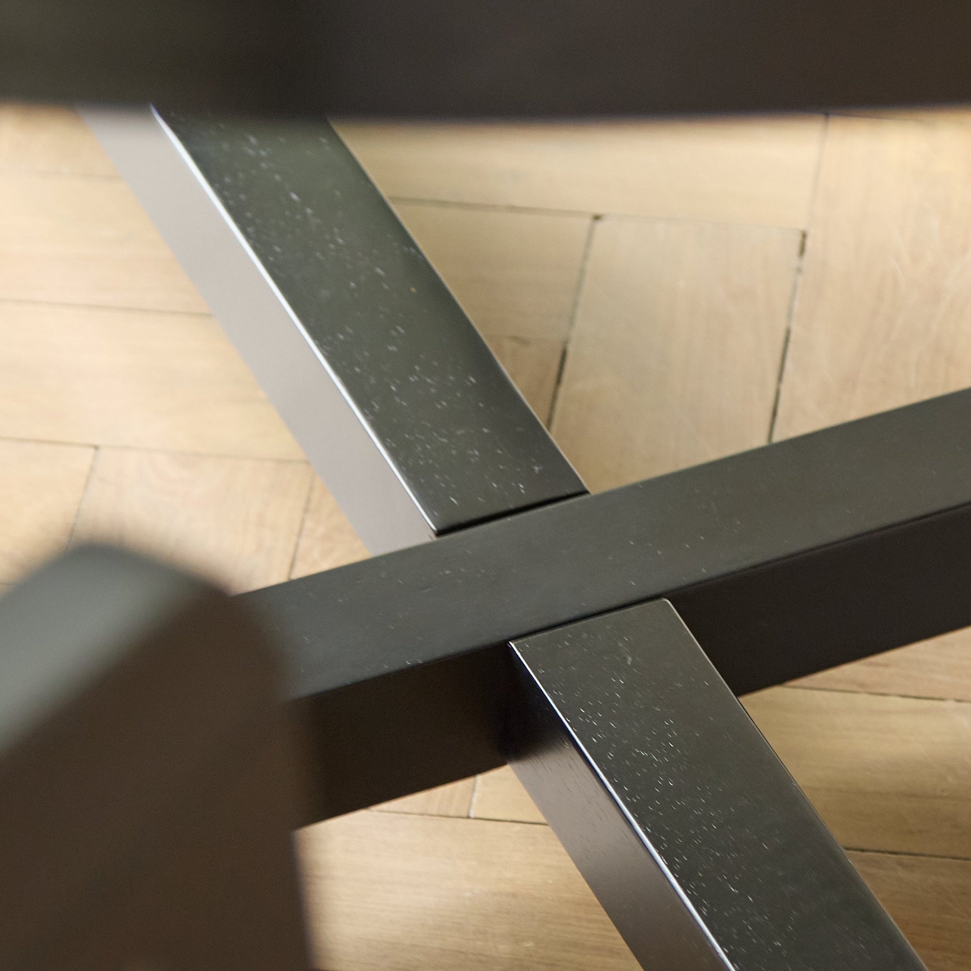 Charlotte Black Oak Round Dining Table Set - 4 Seater - Ella Black Oak Carver Chairs - Fawn Linen - Laura James