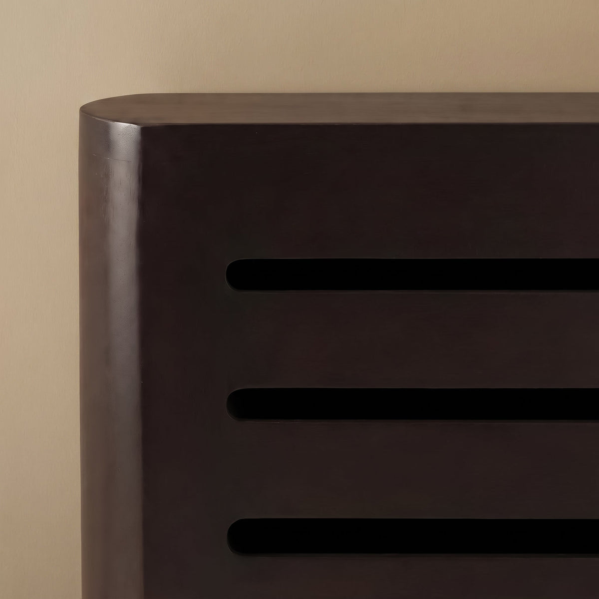 Asha Large Radiator Cover - Coffee Brown - Laura James 