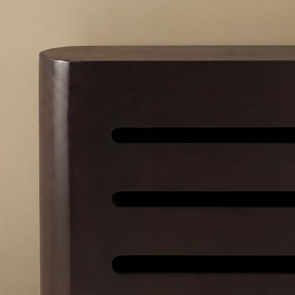Asha Large Radiator Cover - Coffee Brown - Laura James 