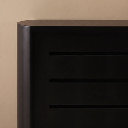 Asha Medium Radiator Cover - Jet Black - Laura James 
